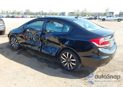2015 Honda Civic Ex-L from USA, damaged, VIN 2HGFB2F96FH532512